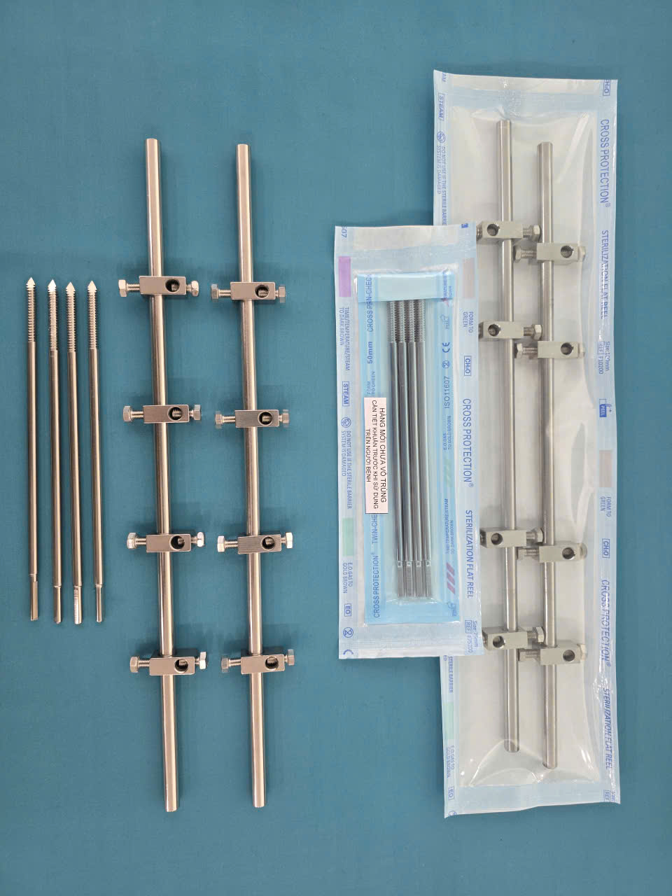 Cố định cẳng chân AO - hình ảnh minh họa