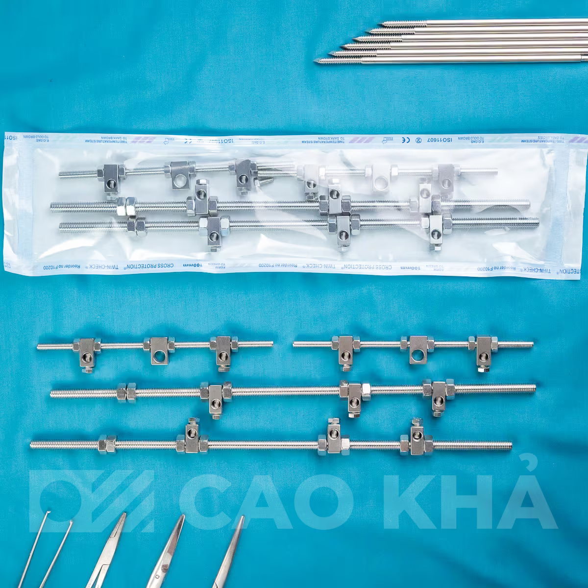 Cố định ngoài chữ T - góc nhìn 3